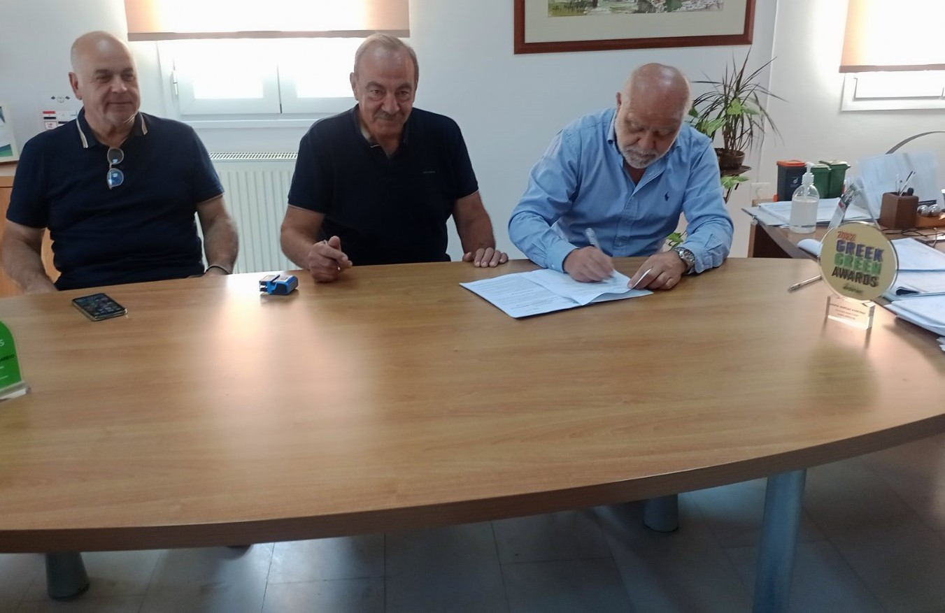 Contract signed for roadworks in Mega Ydri in Sidari 
