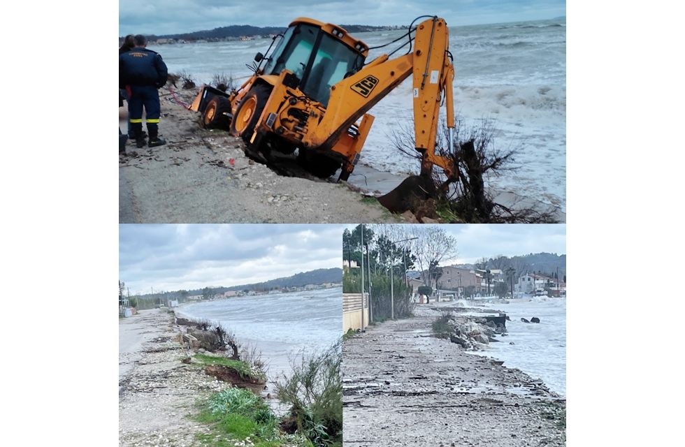 Work still going on in North Corfu following wave of severe weather