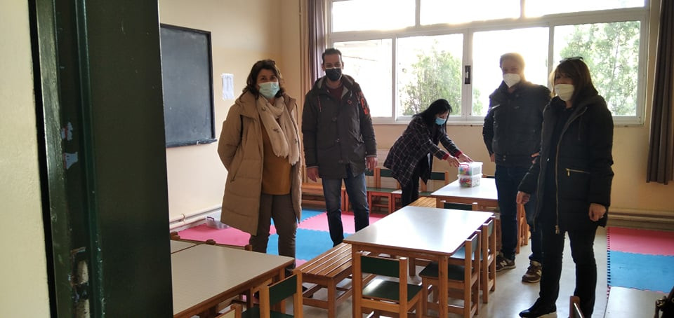 Προσωρινή μετεγκατάσταση τμ. του 6ου νηπιαγωγείου και των Β1 και ΣΤ2 του 6ου δημοτικού στο 2ο ΕΠΑΛ