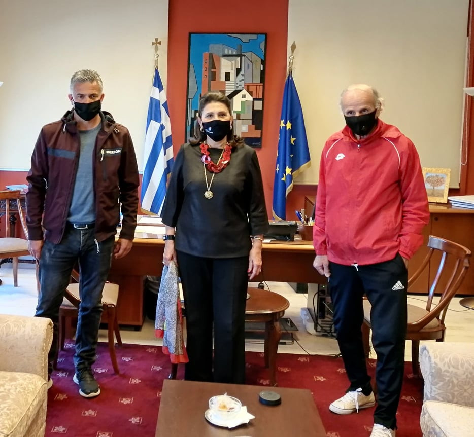 ΑΠΣ Όλυμπος: Συνάντηση με τη Ρόδη Κράτσα στην Περιφέρεια