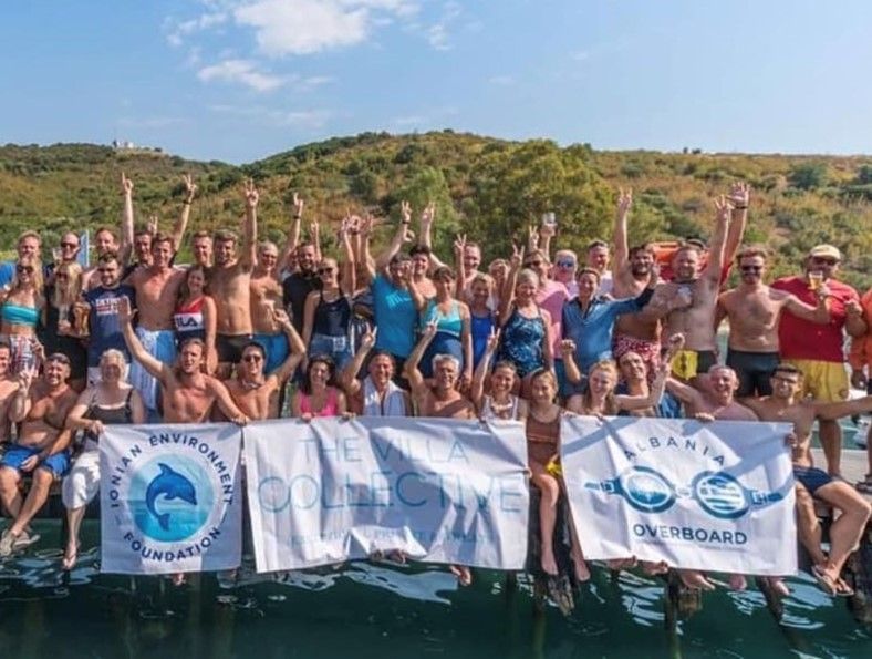 Κολύμπι Αλβανία-Κέρκυρα για το Ίδρυμα Περιβάλλοντος και το Χαμόγελο του Παιδιού