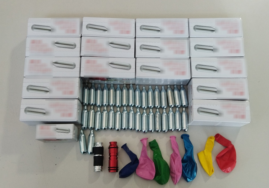 Kavos shop owner arrested with laughing gas ampoules