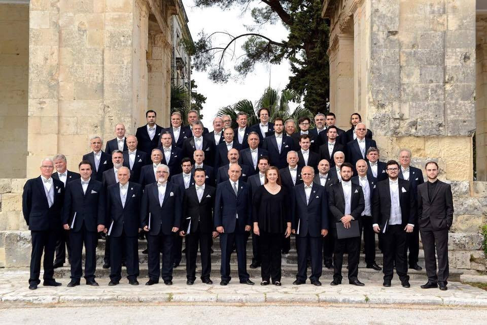 Ο Ύμνος εις την Ελευθερίαν του Διονύσιου Σολωμού από την Ανδρική Χορωδία Κέρκυρας
