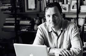 Writer Anthony McGowan speaking at Capodistrias Museum
