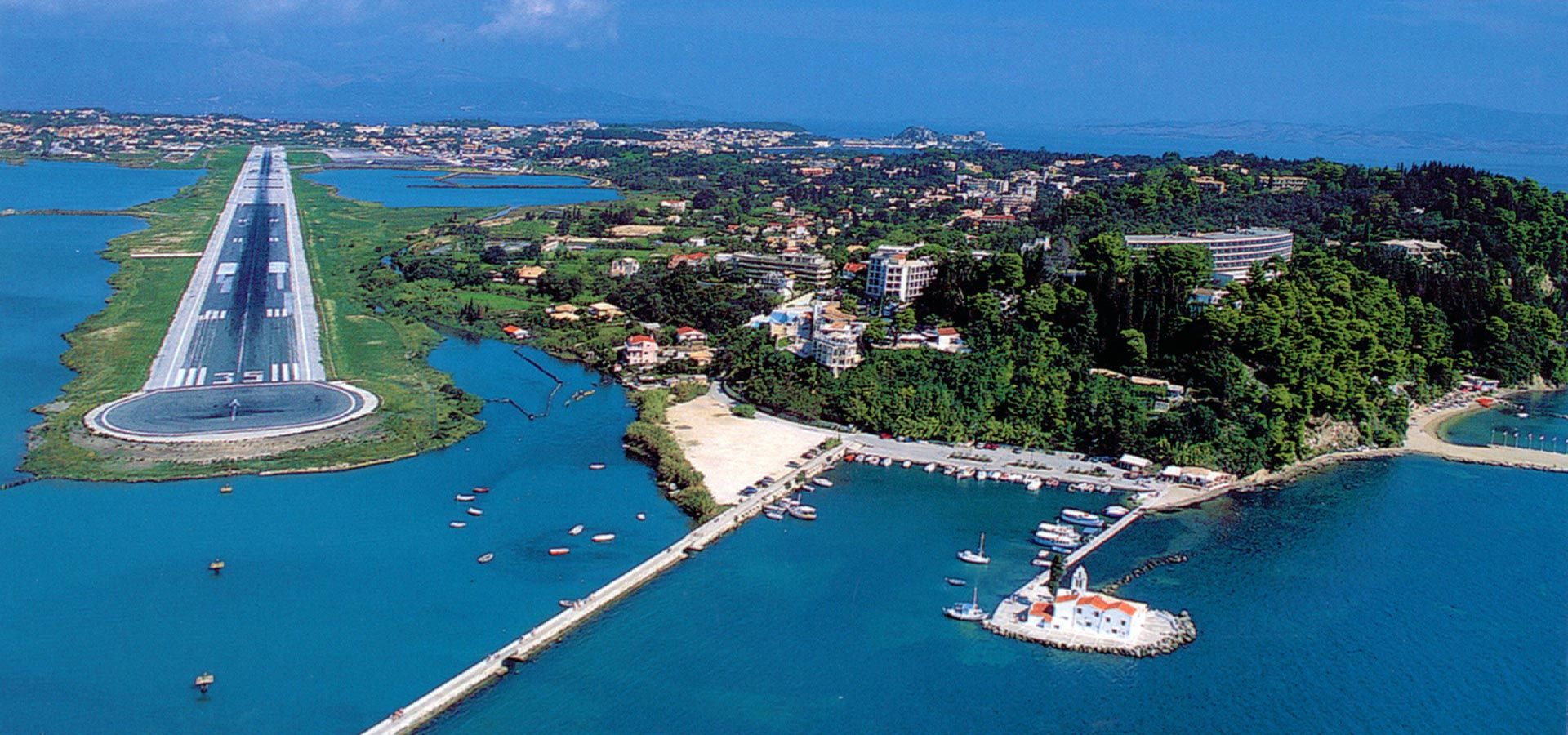 Drop of over 70 in arrivals and departures at Corfu Airport for