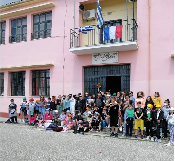 Επίσκεψη δημοτικού σχολείου Πον λ Εβέκ στη Λευκίμμη