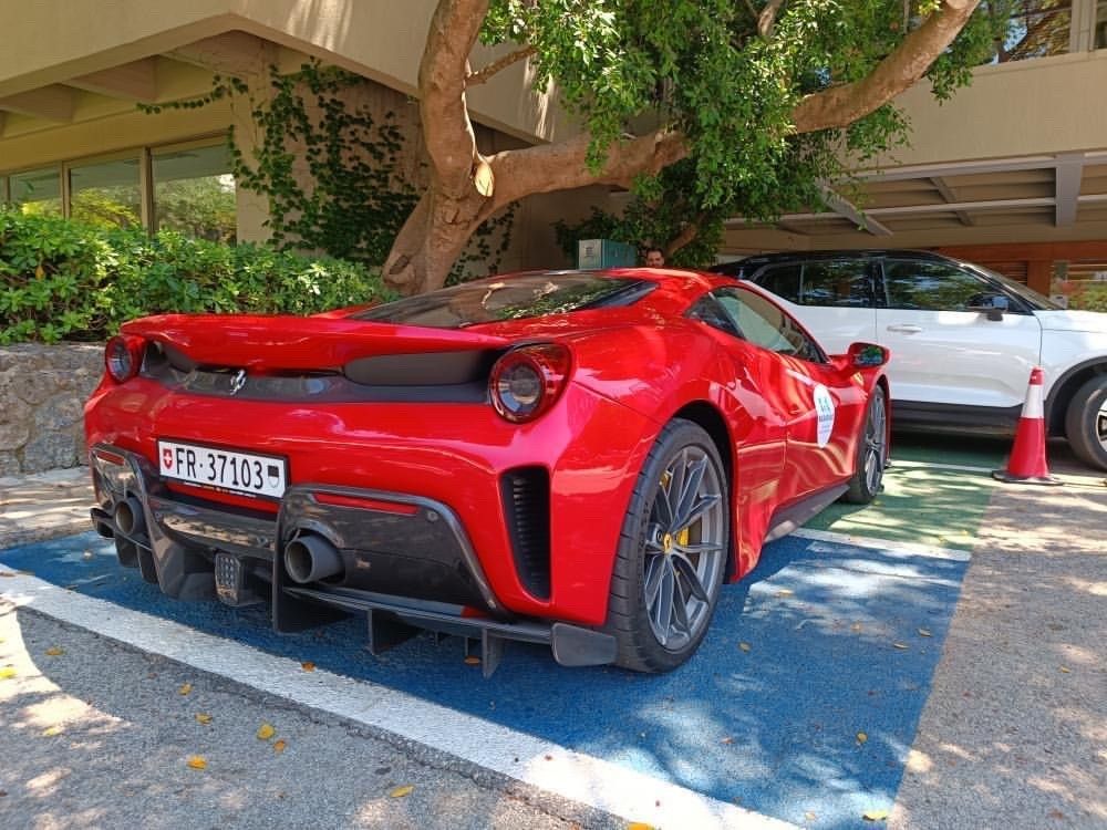 Ferraris make their summer appearance in Corfu again!