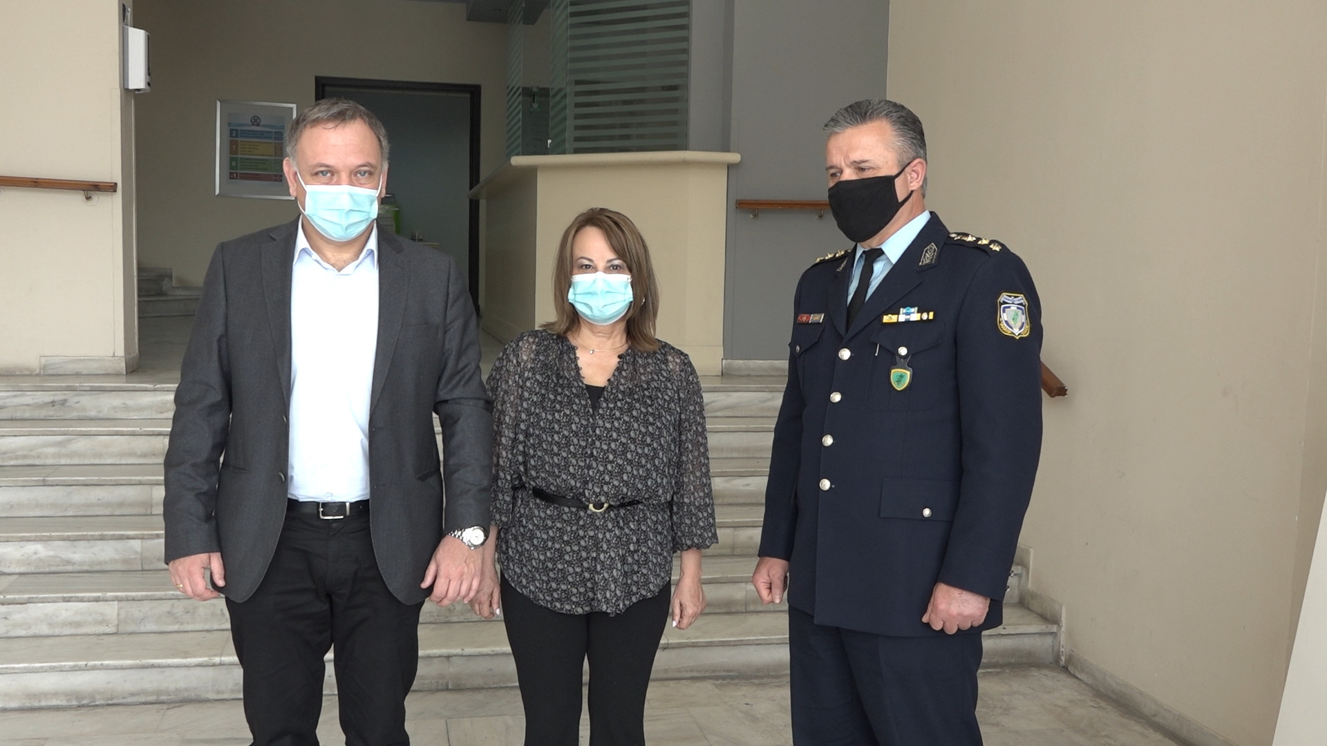 Παράδοση υγειονομικού υλικού από τον Ροταριανό Όμιλο «Κέρκυρα - Καποδίστριας» στην Αστυνομική Δ/νση