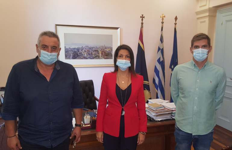 Τη Δήμαρχο Κεντρικής Κέρκυρας επισκέφθηκε ο Σπύρος Γιαννιώτης