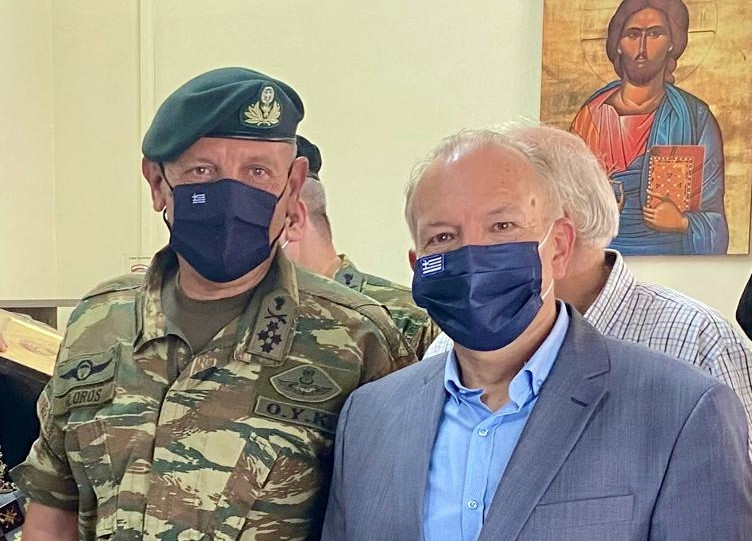 Επίσκεψη στρατιωτικού ιατρικού κλιμακίου στα Διαπόντια Νησιά