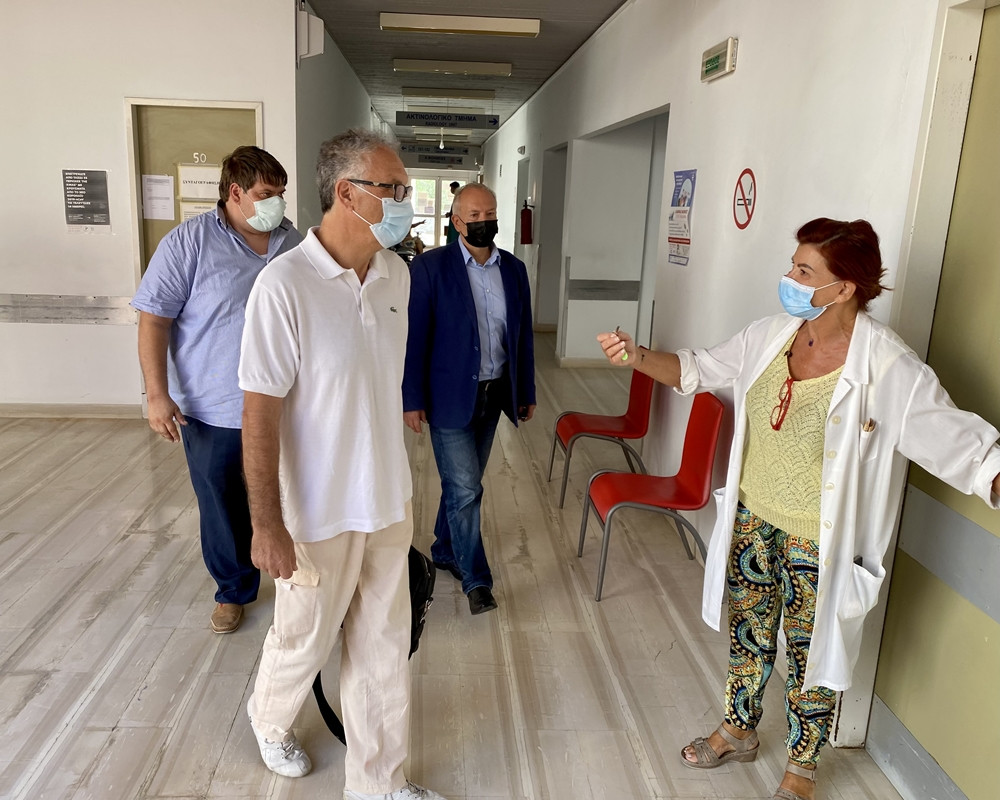 Update from Corfu MP Stefanos Gikas about understaffing and building problems at Lefkimmi Health Centre