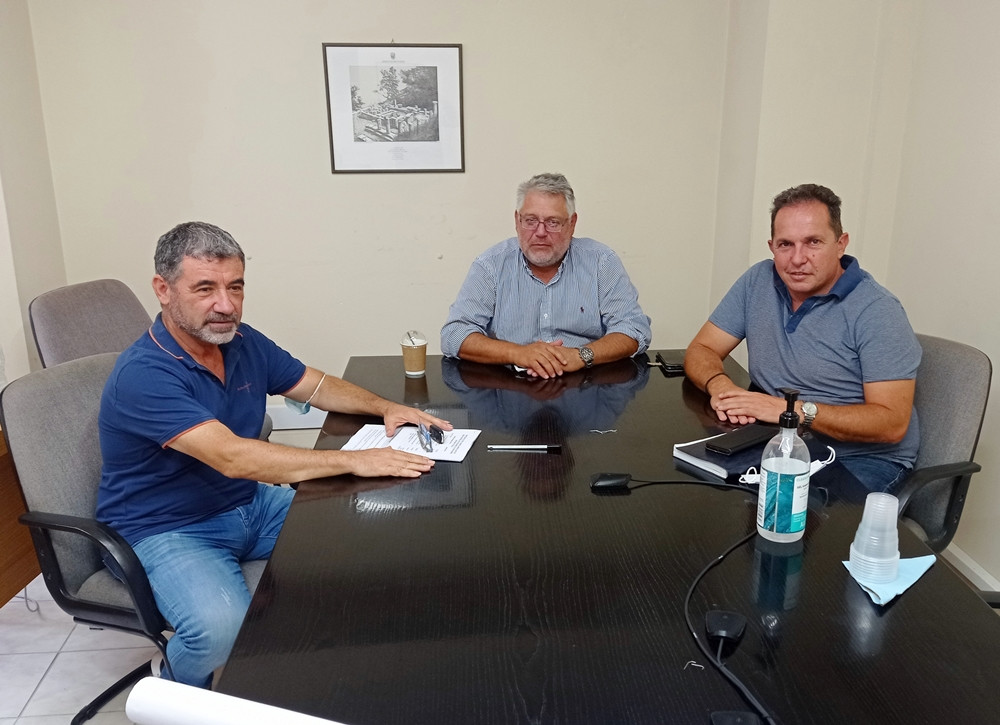 Συνάντηση Νίκου Γκούση με το Δ.Σ της ΔΙΑΔΕΥΑΚ