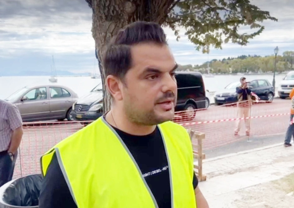 Δήλωση Αντιδήμαρχου Τεχνικών Υπηρεσιών Ν. Καλόγερου για Άλσος Γαρίτσας-Ανεμομύλου