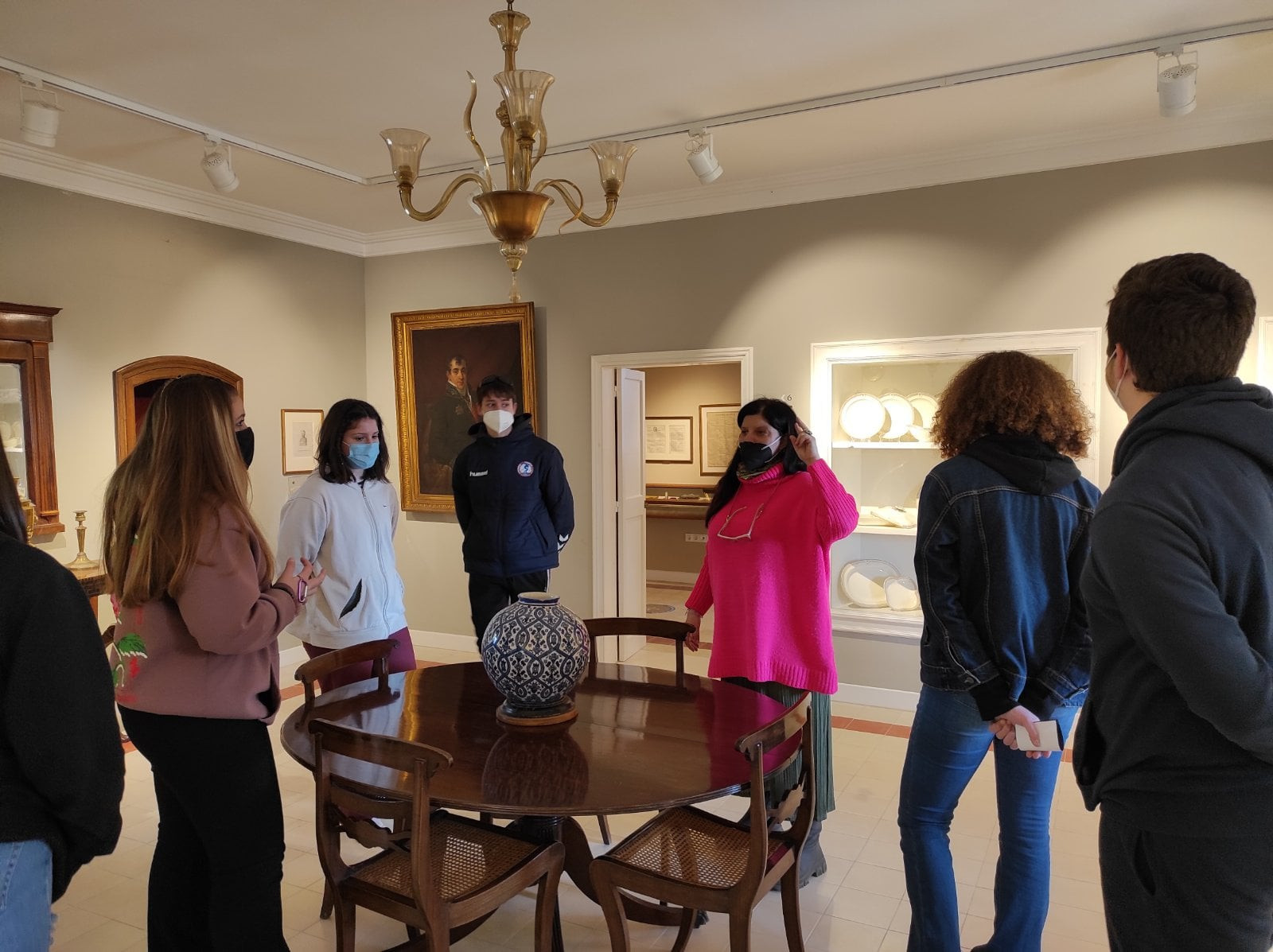 Εκπαιδευτική επίσκεψη του 3ου Γυμνασίου Κέρκυρας στο Μουσείο Καποδίστρια