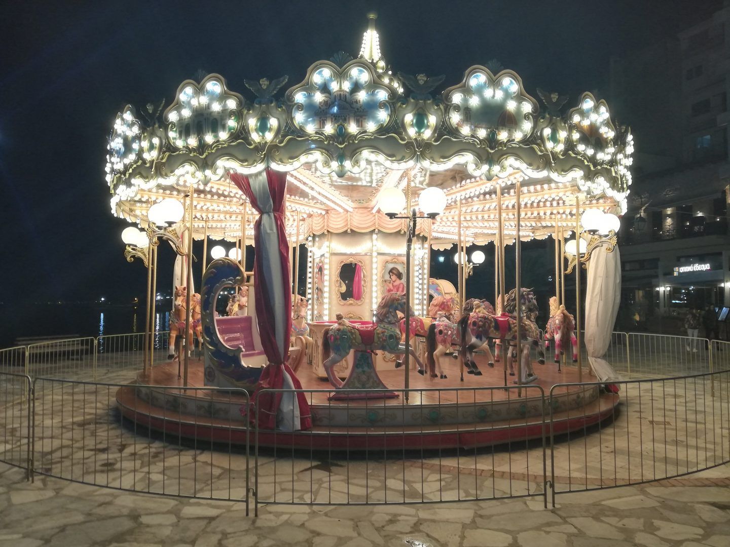 Carousel in Upper Square for Christmas approved