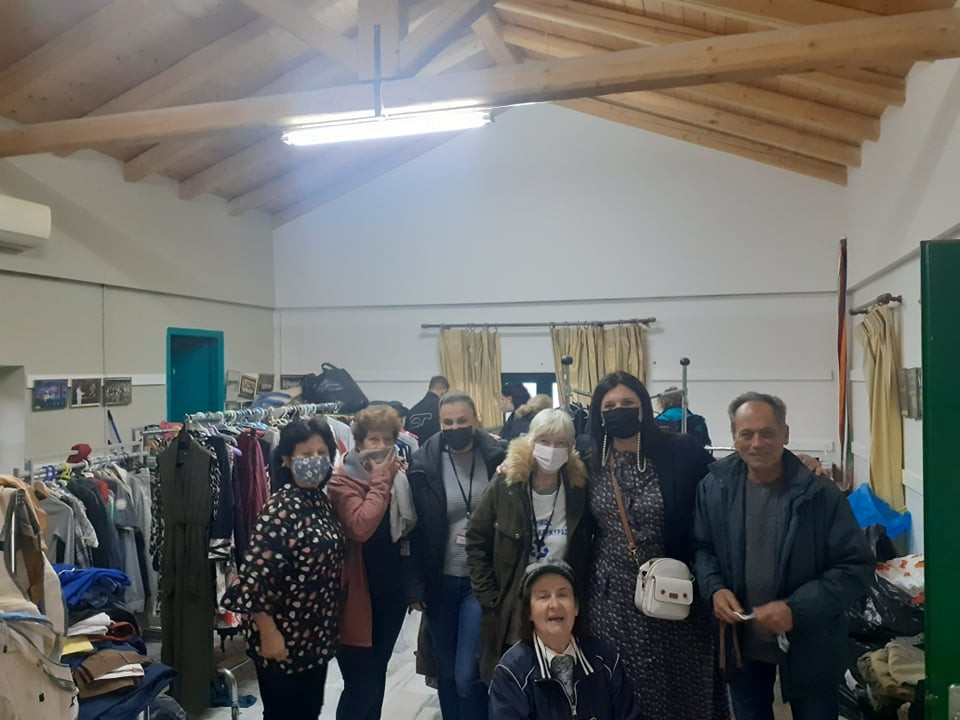 North Corfu Municipality donates clothing to Smile of the Child