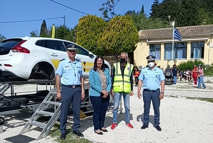 Ξεκίνησαν οι βιωματικές δράσεις για την οδική ασφάλεια στα Γυμνάσια και Λύκεια  του Δήμου Βόρειας Κέρκυρας