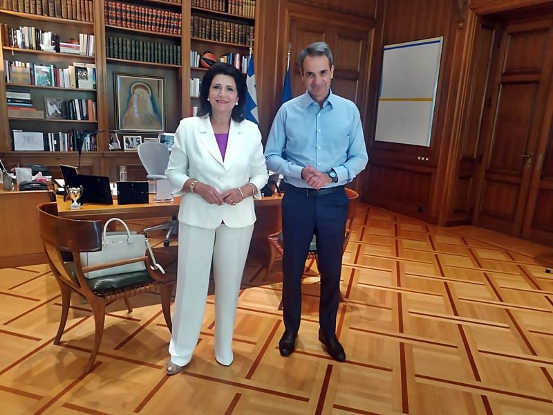 Συνάντηση Κράτσα με τον Πρωθυπουργό στο Μέγαρο Μαξίμου  