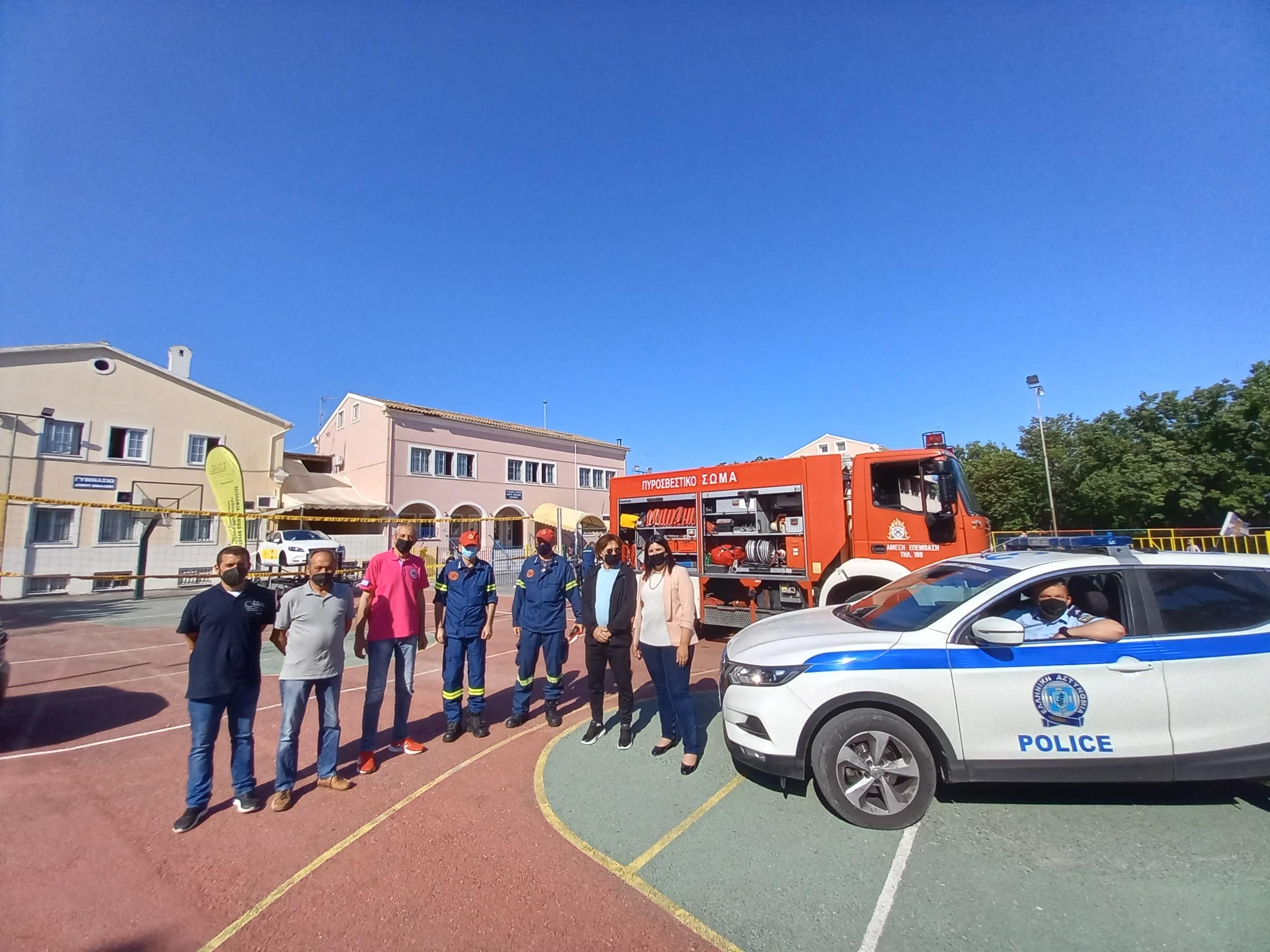 Road safety education at North Corfu secondary schools