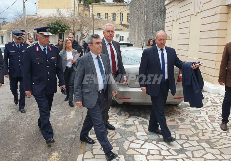 Civil Protection Deputy Minister in Corfu to discuss relocation of Corfu Prison