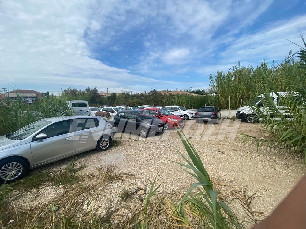 Green Spot on Eptanisou St. turned into parking area for a business