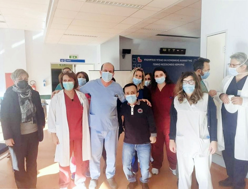 Λ. Ρουμπάτης: «Θερμές ευχαριστίες στο νοσηλευτικό προσωπικό του Νοσοκομείου Κέρκυρας»