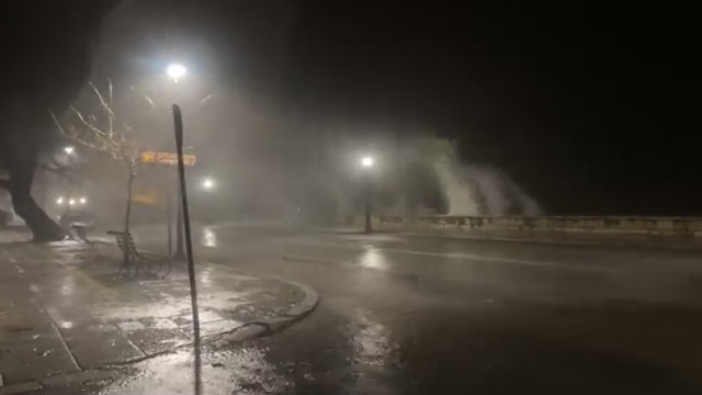 Power outages and fallen trees as storm batters region
