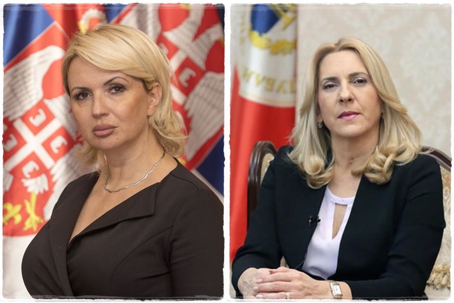 Η Υπουργός Εργασίας της Σερβίας και η Πρόεδρος της Σερβικής Δημοκρατίας της Βοσνίας - Ερζεγοβίνης στην Κέρκυρα
