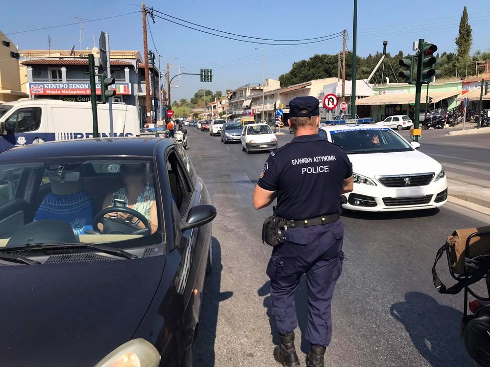 529 driving offences in Ionian Islands between 12 and 15 August