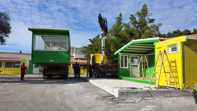 Δημοτικό Σχολείο Σπαρτύλα – Προκατασκευασμένες σχολικές αίθουσες στην πόλη