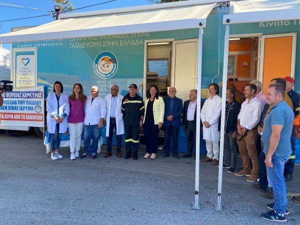 Free medical and dental check-ups for children in North Corfu begin today