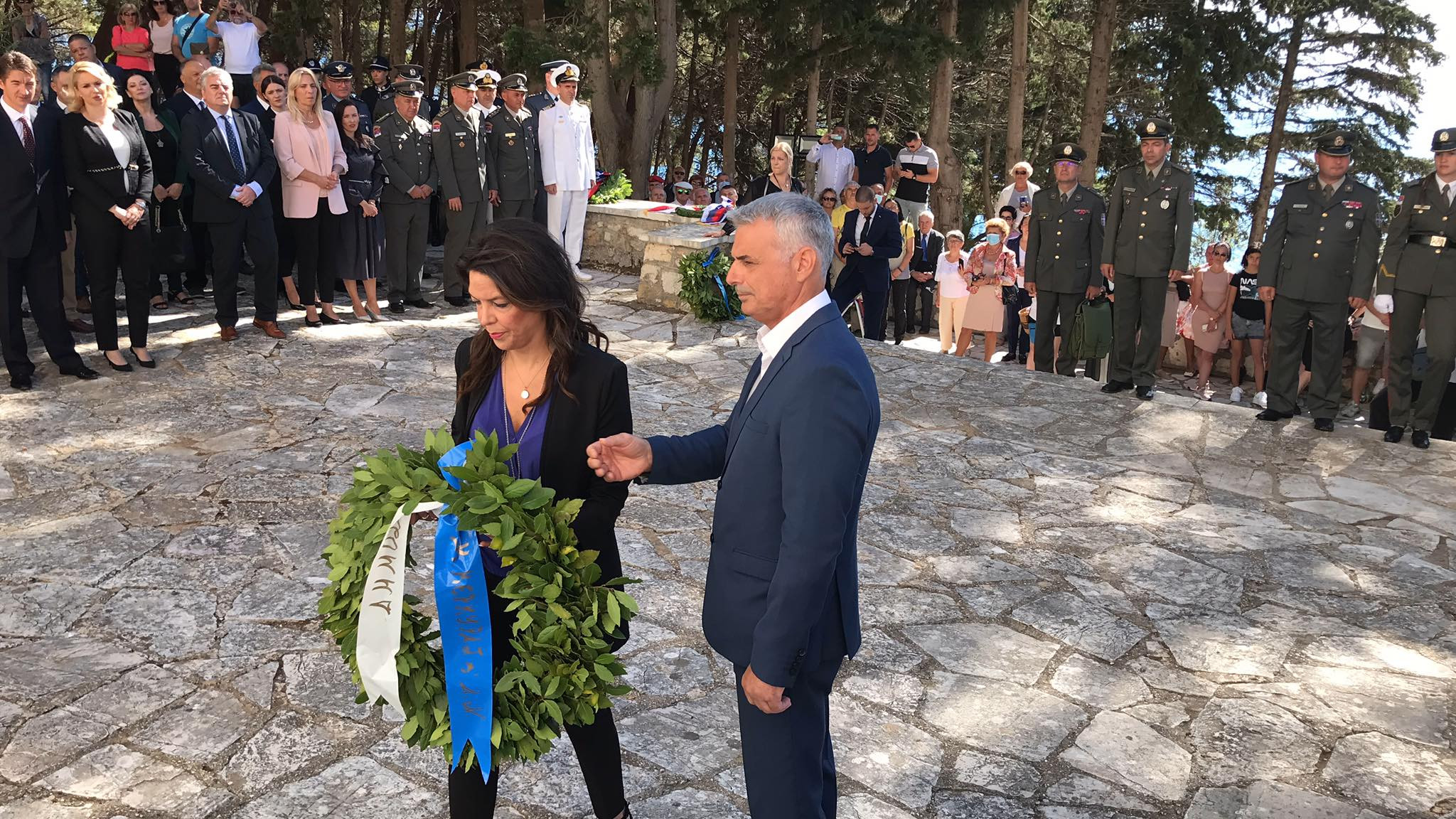 Η ομιλία της Μερόπης Υδραίου στις εκδηλώσεις μνήμης των Σέρβων στο Βίδο