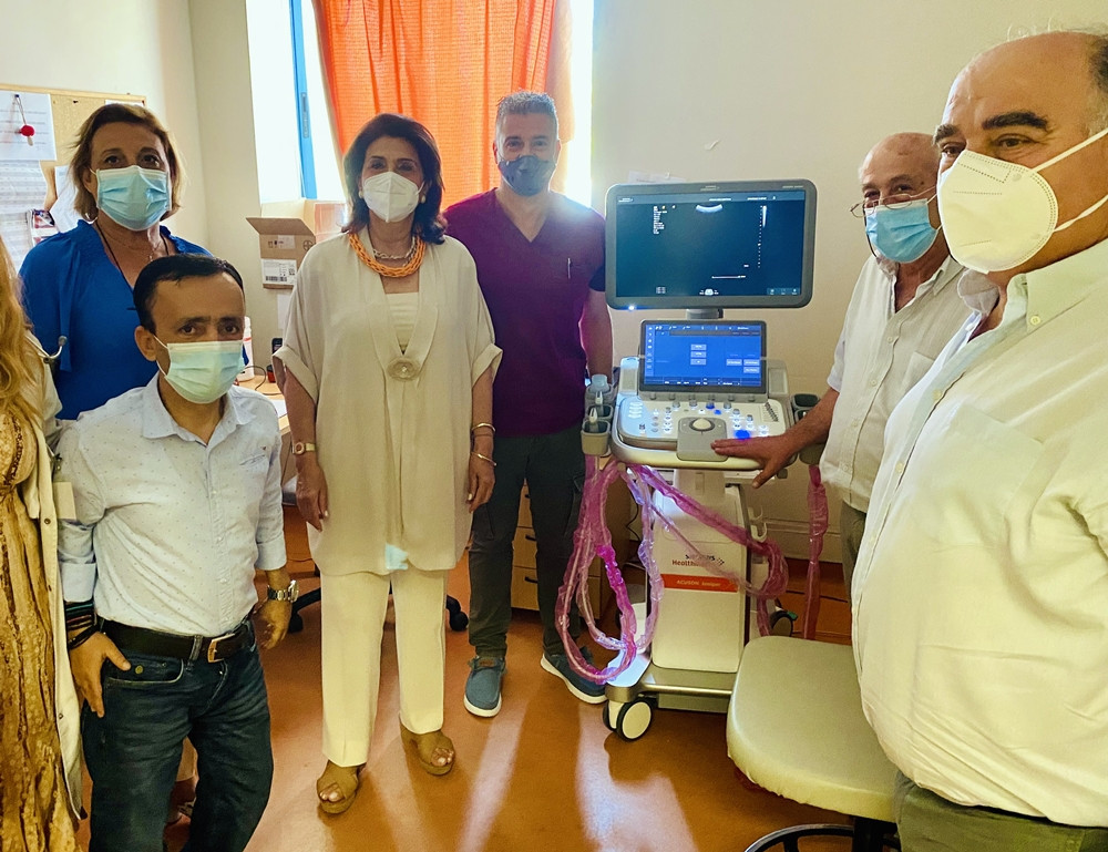 New modern ultrasound system with elastography for Corfu Hospital